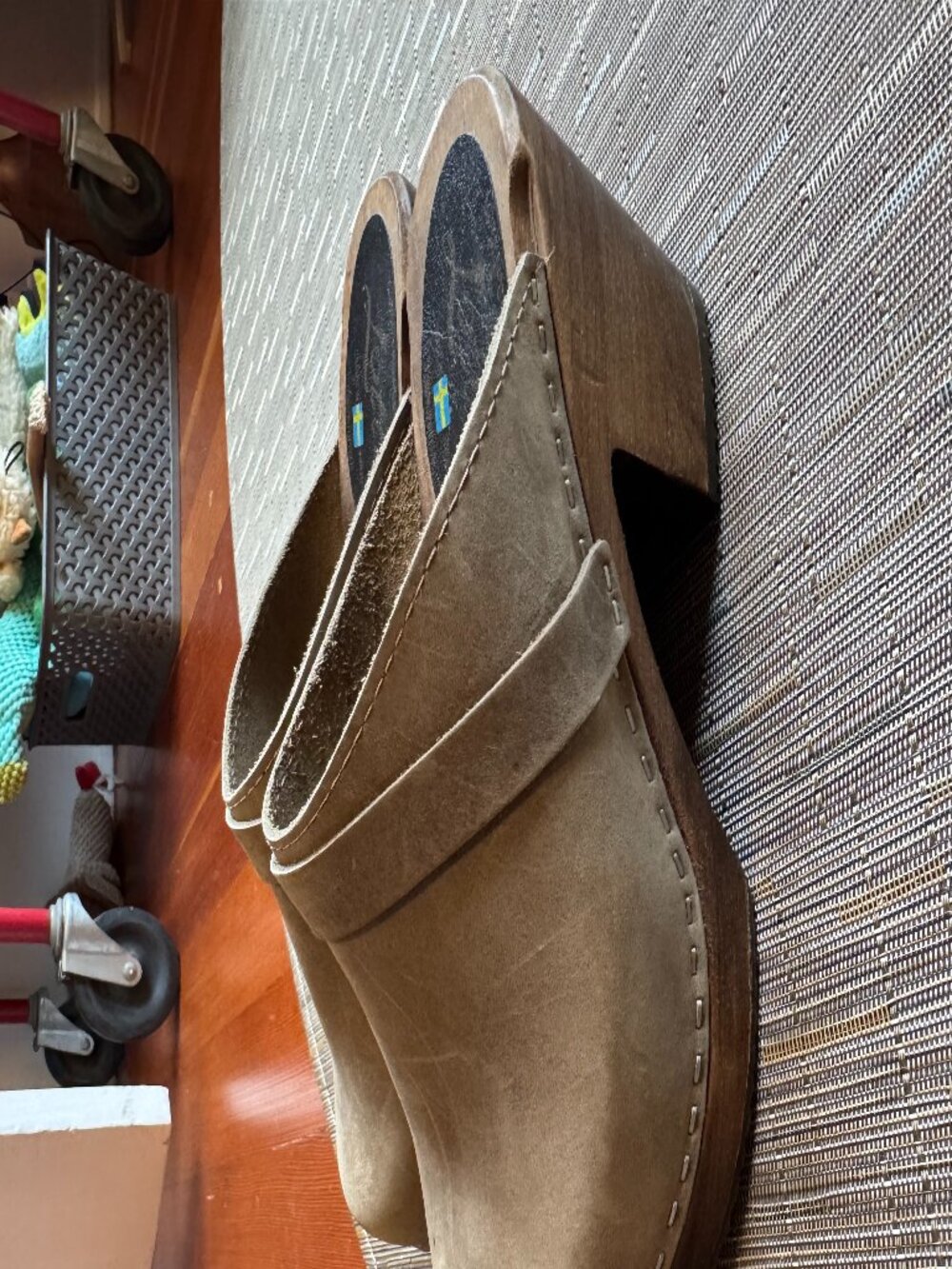 Lotta from Stockholm Leather Clogs Size 42/ US 11